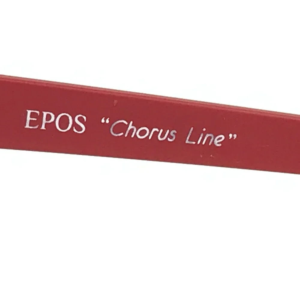 EPOS JOTA WR Eyeglasses Frames Black Purple Red Cat Eye Full Rim 50-16-140
